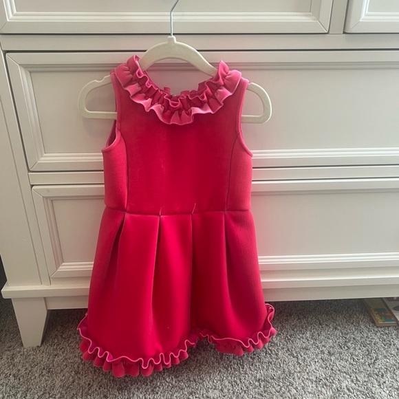 Pink Ruffle Dress - Picture 1 of 2